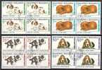 BULGARIA / BULGARIE - 1997 - Races De Chiens - 4v Bl.de 4 - Obl - Used Stamps
