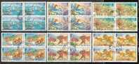 BULGARIE - 1994 - Animaux Prehistoriques - 6v Bl De 4 Obl. - Used Stamps