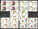 BULGARIA / BULGARIE - 1997 - Championnat Du Monde De Pentatlon Moderne A Sofia - 5v** Bl.du 4 - Unused Stamps