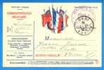 PHILATELIE - FRANCE - CORRESPONDANCE MILITAIRE - Franchise Postale - 6 Drapeaux - Briefe U. Dokumente