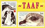 TAAF 1979 Faune N° 81/82  Neuf X X (gomme Sans Trace) - Unused Stamps