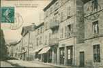 42 - PELUSSIN -quartier NOTRE DAME - CAFE LACARELLE - IMPRIMERIE LE PETIT JOURNAL - Pelussin