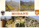 MODANE -  5 Vues Et 2 Blasons - Modane