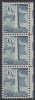 !a! USA Sc# 1034 MNH Vert.STRIP(3) W/ Right Margins - Bunker Hill - Unused Stamps