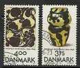 DENMARK - ART -Thorvald Bindesboll - Architecte Et Artiste - Yvert # 1139/40  - VF USED - Oblitérés