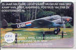 NEDERLAND (CRE-024) LOCKHEED AIRPLANE AVION UNBENUTZT Pays-Bas Telecarte  Phonecard Telefonkarte Niederlande - Holland - Private