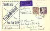 IRL059 / Erstflug(Klipperservice)Neufundland 1939, Marken Von 1923 (First Flight Clipper) - Lettres & Documents