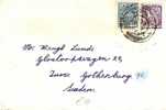 IRL076 / Bedarfsbrief 1948, Schweden Symbole Kreuz/Lichtschwert - Cartas & Documentos
