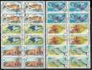 BULGARIE - 1991 - Mammiferes Marins - Bl.de 4 Obl. - Used Stamps