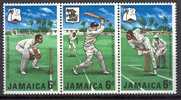 1968 Jamaique Cricket 3 Val - Cricket