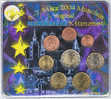 Deutschland KMS 2004 - Numismata München Mit Luxemburg Euro Münzen - Germania