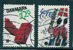 EUROPA-CEPT - DENMARK 1989  Yvert # 953/4 - VF USED - 1989