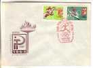 GOOD RUSSIA Special Stamped Postal Cover 1964  - TOKYO Olympic Games Opening - Ete 1964: Tokyo