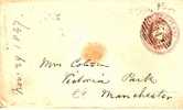 GBV115 / Nr. Stempel 14 Auf Inland-Ganzsache 1847 - Cartas & Documentos