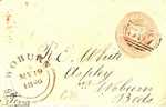 GBV156 / Kleiner GA-Brief 1846 Mit Attraktiven Stempeln - Cartas & Documentos