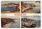 TORQUAY (Devon) The Harbour, Anstey's Cove, Oddicombe Beach, From Waldon Hill ; 1960 ; B/TB - Torquay