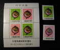 FORMOSA 1980 YEAR OF THE ROOSTER - YVERT 471-473  BLOCK 4 - Other & Unclassified