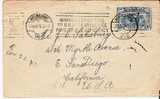 Aus240/ Kingsford Smith Marke 3 D, Melbourne-USA 1931 - Lettres & Documents
