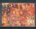 Slovenie Slovenia 1998 - Noel, Fresque / Christmas, Fresco - Religion