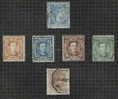 ESPAGNE, SPAIN, 1876-82  EDIFIL 164 175 177 179 192 200-208 210-212 @ - Gebruikt