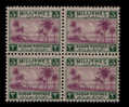 SUDAN / 1941 / TUTI ISLAND / 3 MM. / BLOCK OF 4 / MNH / VF/ 2 SCANS  . - Soudan (1954-...)