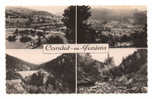 CONDAT EN FENIERS 15 VUE GENERALE PANORAMA BARRAGE DES ESSARTS LE ROCHE POINTUE CPSM MULTIVUES CANTAL - Condat