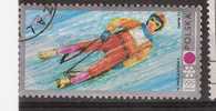 Polska/ Pologne : Jeux Olympiques De Sapporo 1972;" LUGE " ; Timbre  , 40gr , Obl , TB - Winter 1968: Grenoble