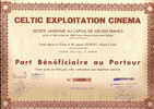 LOT DE 7 X : CELTIC EXPLOITATION CINEMA PARIS (P.B) - Cinéma & Theatre