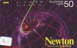 NEWTON Sur Telecarte (2) - Space