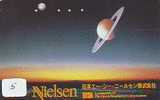 NEWTON Sur Telecarte (5) Nielsen  Space - Espace