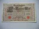 BILLETS DE BANQUE ALLEMAGNE DEUTSCH  1000 REICHSBANKNOTE  DE 1910 - 1000 Mark