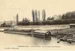 CP 60 VERBERIE Pont Sur L'oise Vue Du Chat Et Des Platrières (péniche) - Verberie