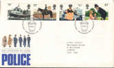 1979 Grande Bretagne  FDC Gendarmerie Police Polizia - Politie En Rijkswacht