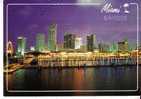 MIAMI  - The New  Bayside Market Plage Reflecting All Its Beauty With Downtown Miami In The Background  - - Miami