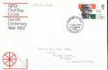 U.K. 1969 FDC Gandhi Centenary Year - 1952-71 Ediciones Pre-Decimales