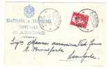 3782)cartolina Con 2x25c + 10c Imperiale Da Assoro A Leonforte Il 18-8-1945 - Poststempel