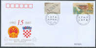 PFTN.WJ(C)-18 CHINA-CROATIA DIPLOMATIC COMM.COVER - Covers & Documents