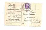 3808)cartolina Con 50c Imperiale P.M. Da Catania A Francavilla Il 20-11-1944 - Poststempel
