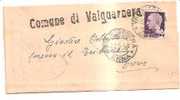 3814)lettera Con 1£ Imperiale S.F. Da Valguarnera A Enna Il 22-5-1945 - Poststempel