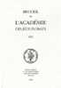 Recueil De L'Académie Des Jeux Floraux 2003, Hôtel D'Assézat, Poésie, Prose, Français, Occitan - Midi-Pyrénées