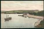 Super Early Postcard River Fal Cornwall Sunny Corner With "Queen Of The Fal" Steamer Steam Ship Falmouth  - Ref A87 - Falmouth