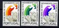 Portugal ** N° 1246 à 1248 - Mouvement Des Forces Armées Du 25/04/74 - Unused Stamps