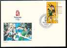 BULGARIE - 2008 - Jeux Olimpique D´Ete - Pekin´2008 - P.cov. Spec Cachet Avec Tim. 1.00 - Zomer 2008: Peking