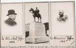 RIVESALTES CP PHOTO 1931 INAUGURATION DU MONUMENT A LA GLOIRE DU MARECHAL JOFFRE - Rivesaltes