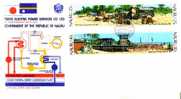 Nauru FDC Cover  / Envelope Premier Jour De L'ile De Nauru - Japan - Nauru - Nauru