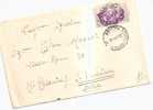 3882)lettera Con 50c Alleanza Italo-tedesca Da Casolecchio A S.venerina Il 2-5-1944 - Poststempel