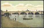 Kingston Bridge, U.K. - Boy Fishing - Sonstige & Ohne Zuordnung