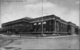 ETATS UNIS.  AUDITORIUM  MILWAUKEE  .  WIS. Carte Colorisee. - Milwaukee