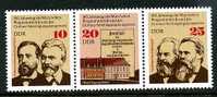 LIEBKNECHT / BEBEL / MARX / ENGELS / ALLEMAGNE / D.D.R. / GERMANY - Karl Marx