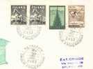 1963 Islande  Journée Du Timbre  Stamp Day Lotta Lutte - Briefe U. Dokumente